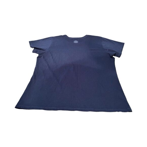 Life Is Good Women's 2XL Crusher Tee Blue In Love‎ We Trust Embroidered T-Shirt - Picture 4 of 4